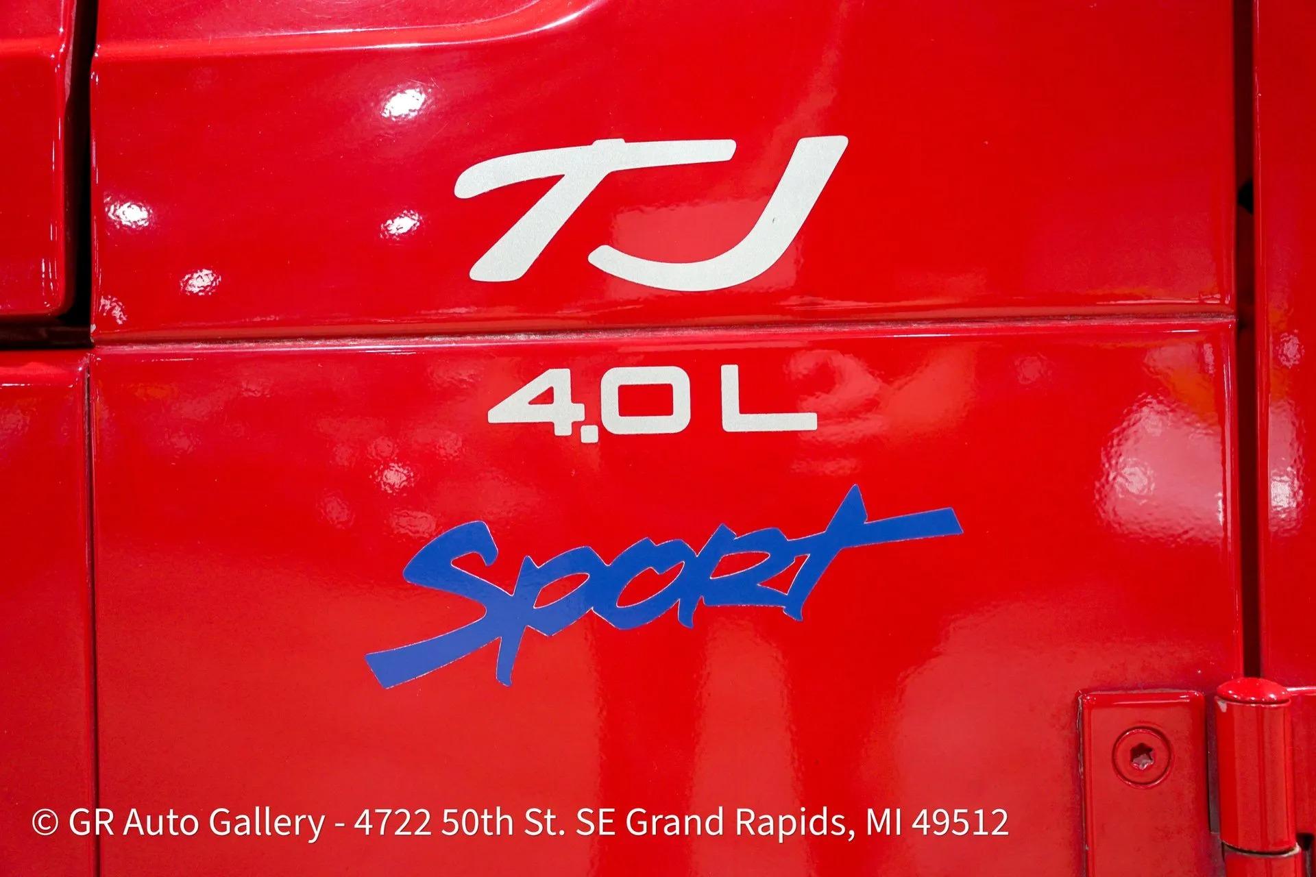 1997 Jeep Wrangler TJ Sport