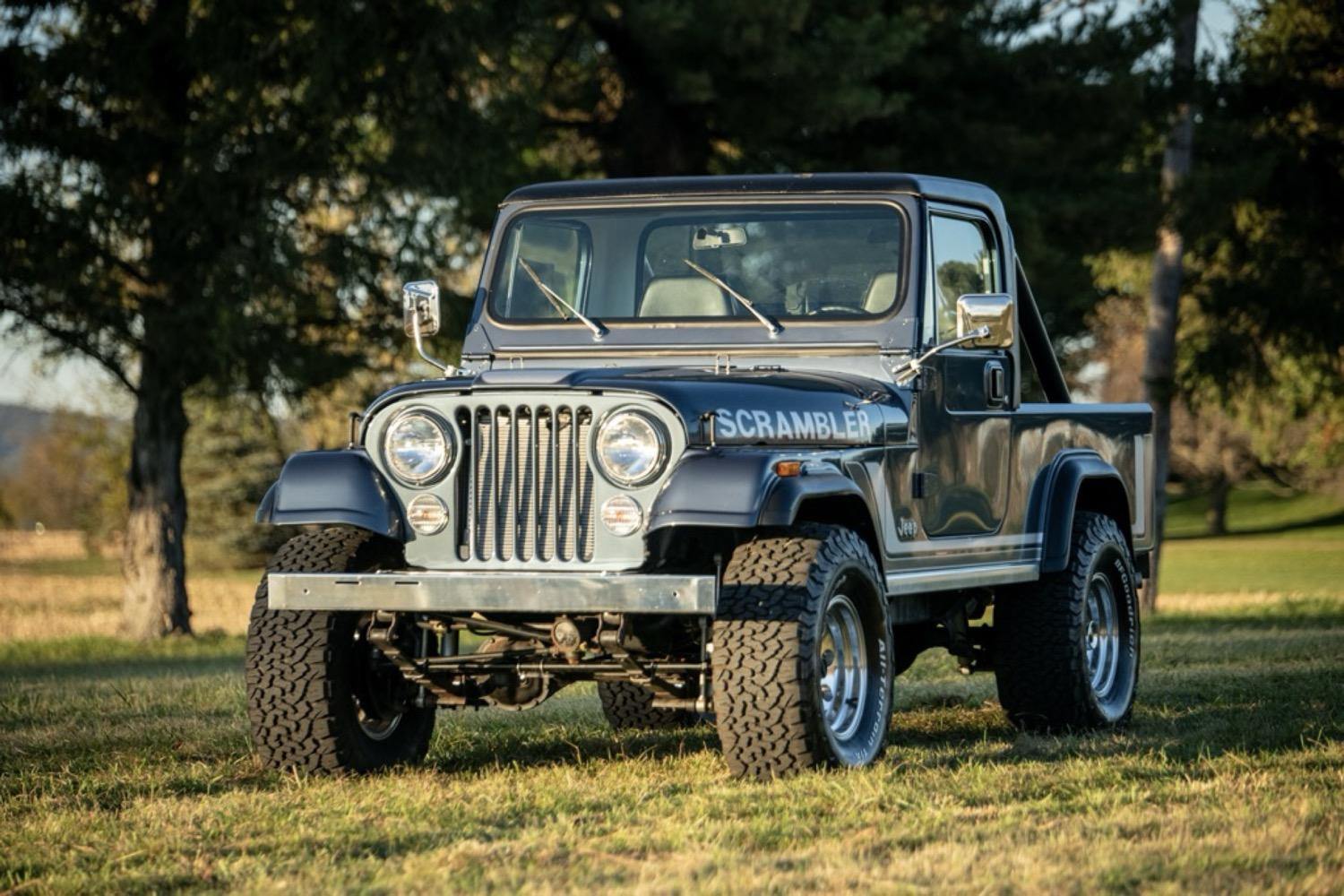 Frame-Off Restored 1981 Jeep CJ-8 Scrambler