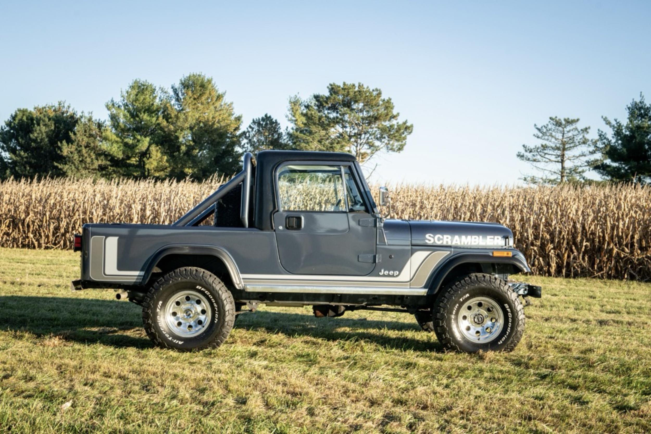 Frame-Off Restored 1981 Jeep CJ-8 Scrambler