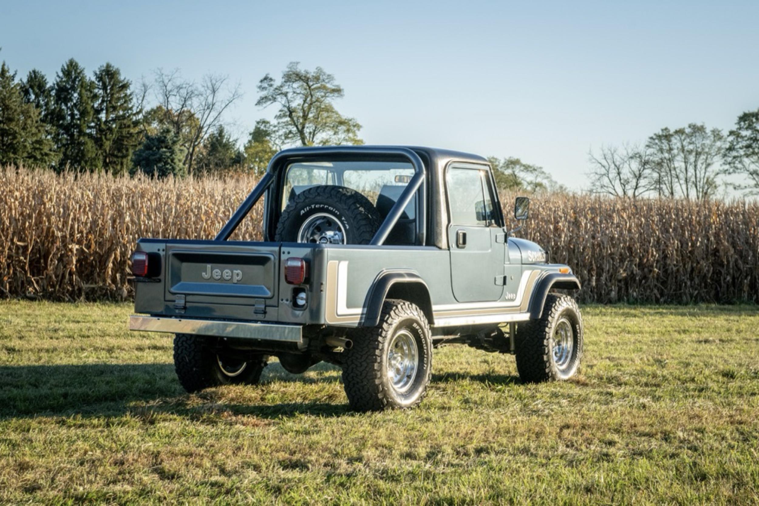 Frame-Off Restored 1981 Jeep CJ-8 Scrambler