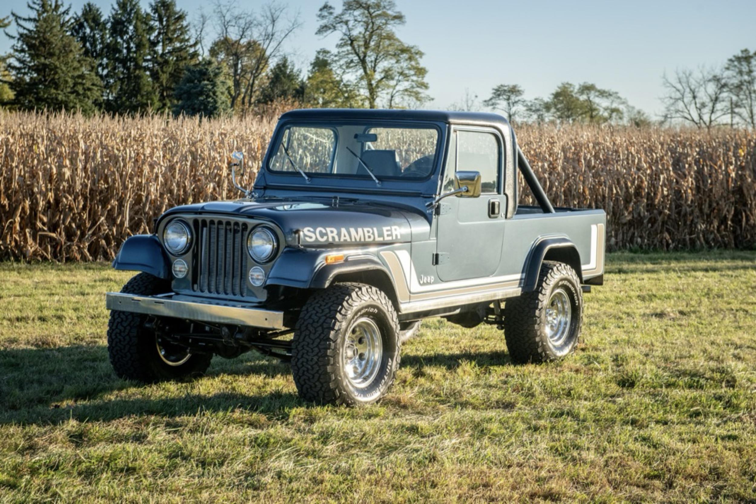 Frame-Off Restored 1981 Jeep CJ-8 Scrambler