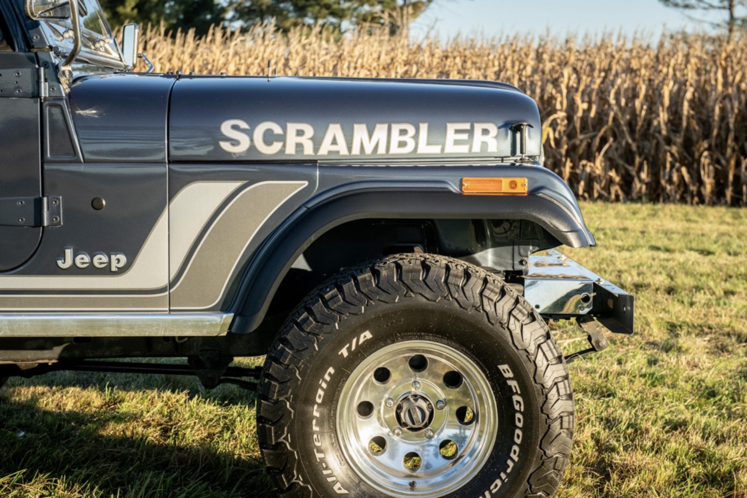 Frame-Off Restored 1981 Jeep CJ-8 Scrambler