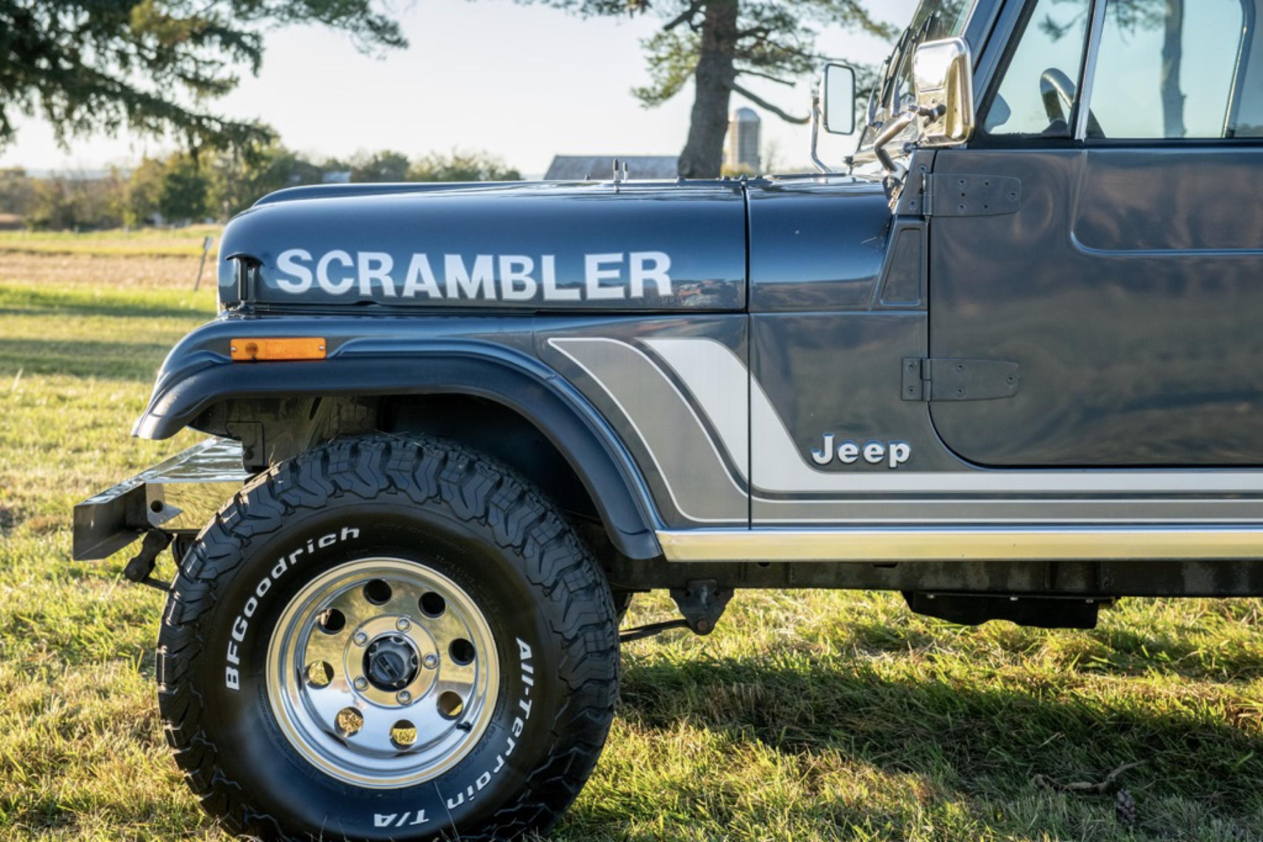 Frame-Off Restored 1981 Jeep CJ-8 Scrambler