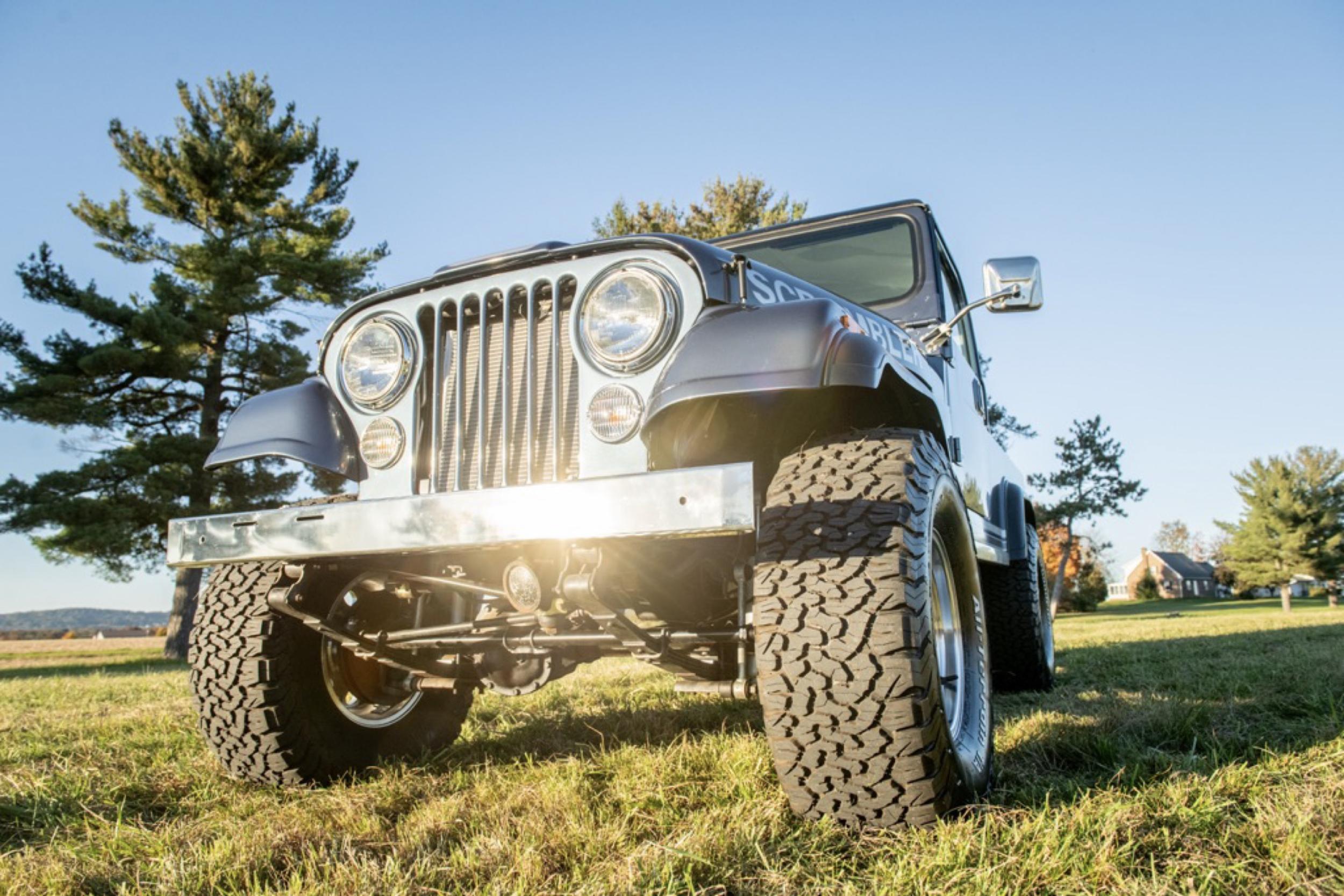 Frame-Off Restored 1981 Jeep CJ-8 Scrambler