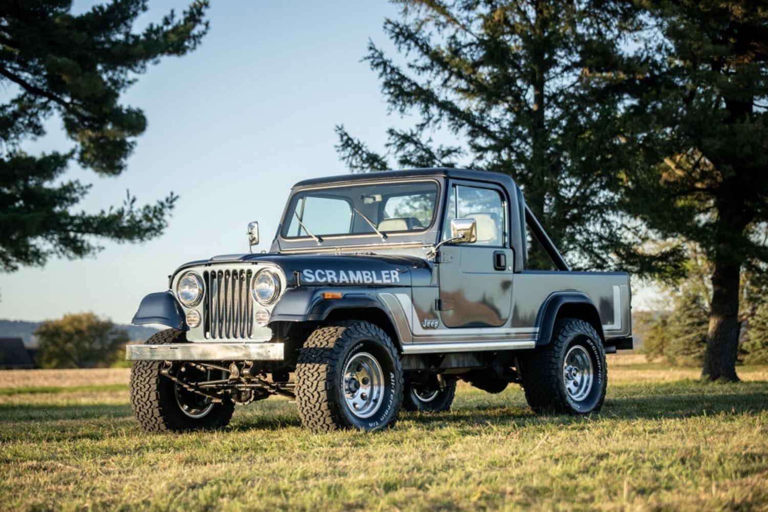 Frame-Off Restored 1981 Jeep CJ-8 Scrambler