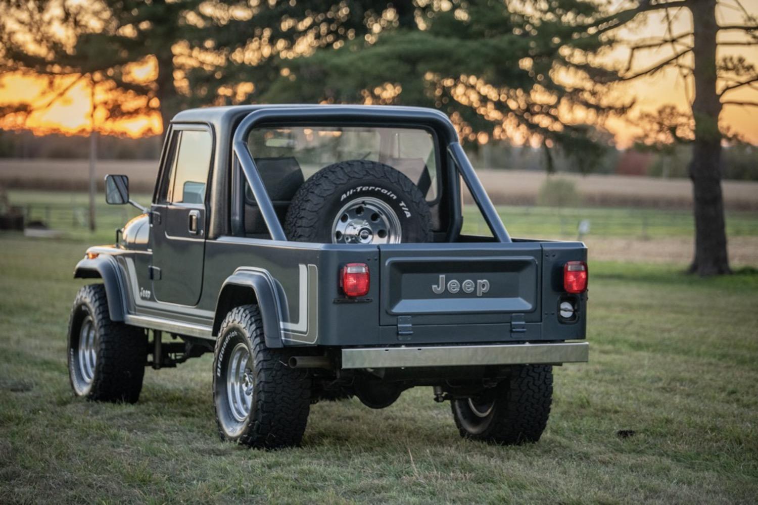 Frame-Off Restored 1981 Jeep CJ-8 Scrambler