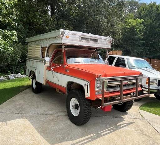 1976 GMC K25 + Alaskan Camper - 2