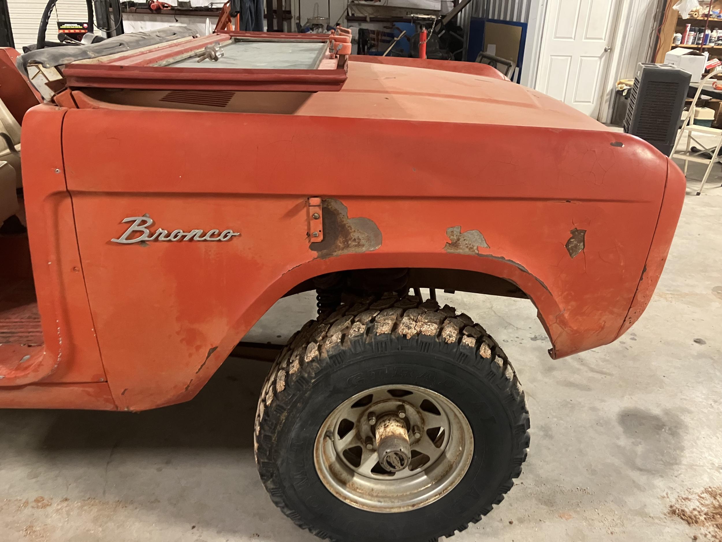 1966 Ford Bronco Project