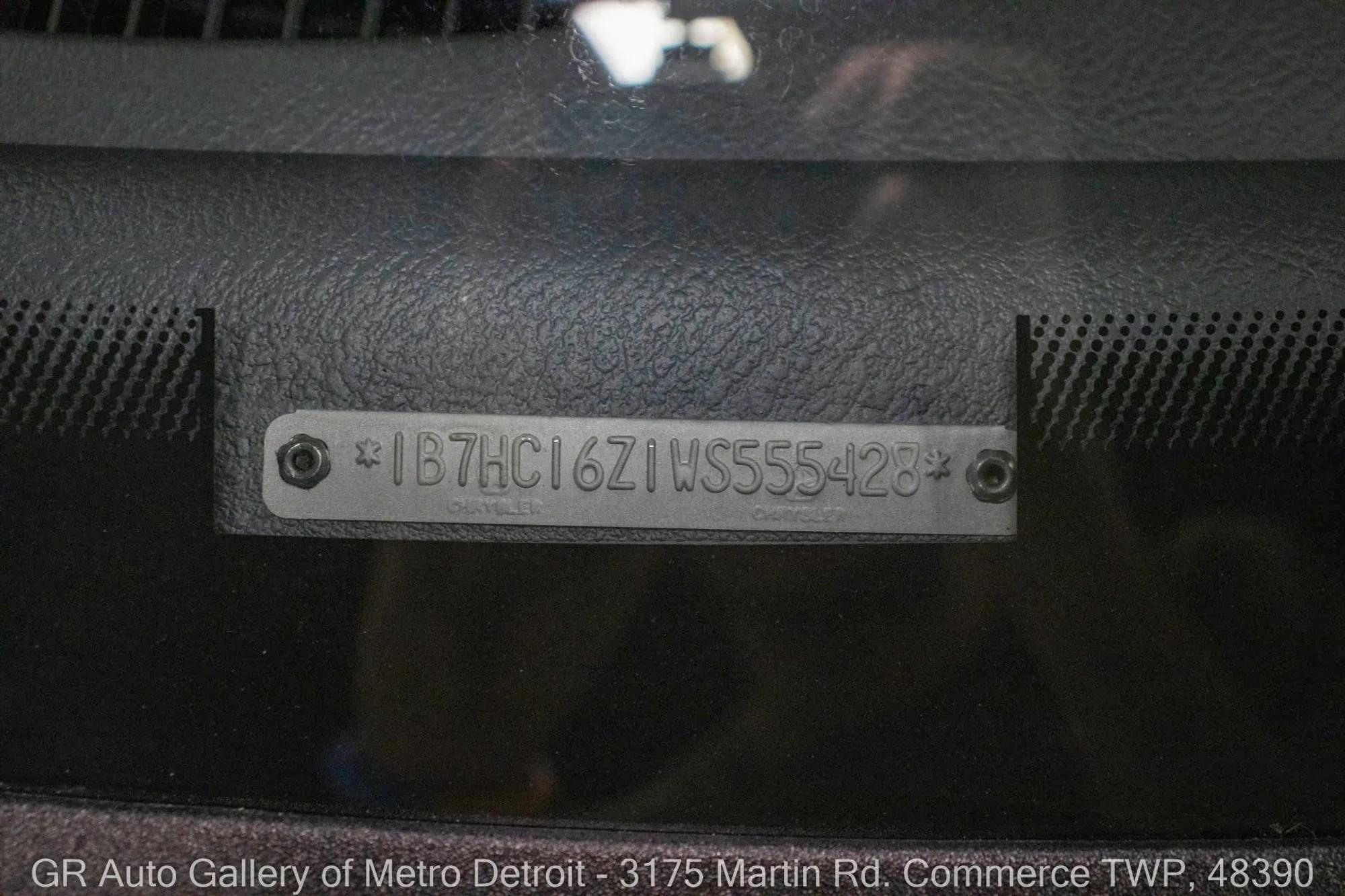 1998 Dodge Ram 1500 SS/T