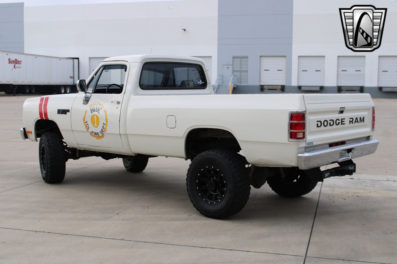 Sold: 1983 Dodge Ram W350