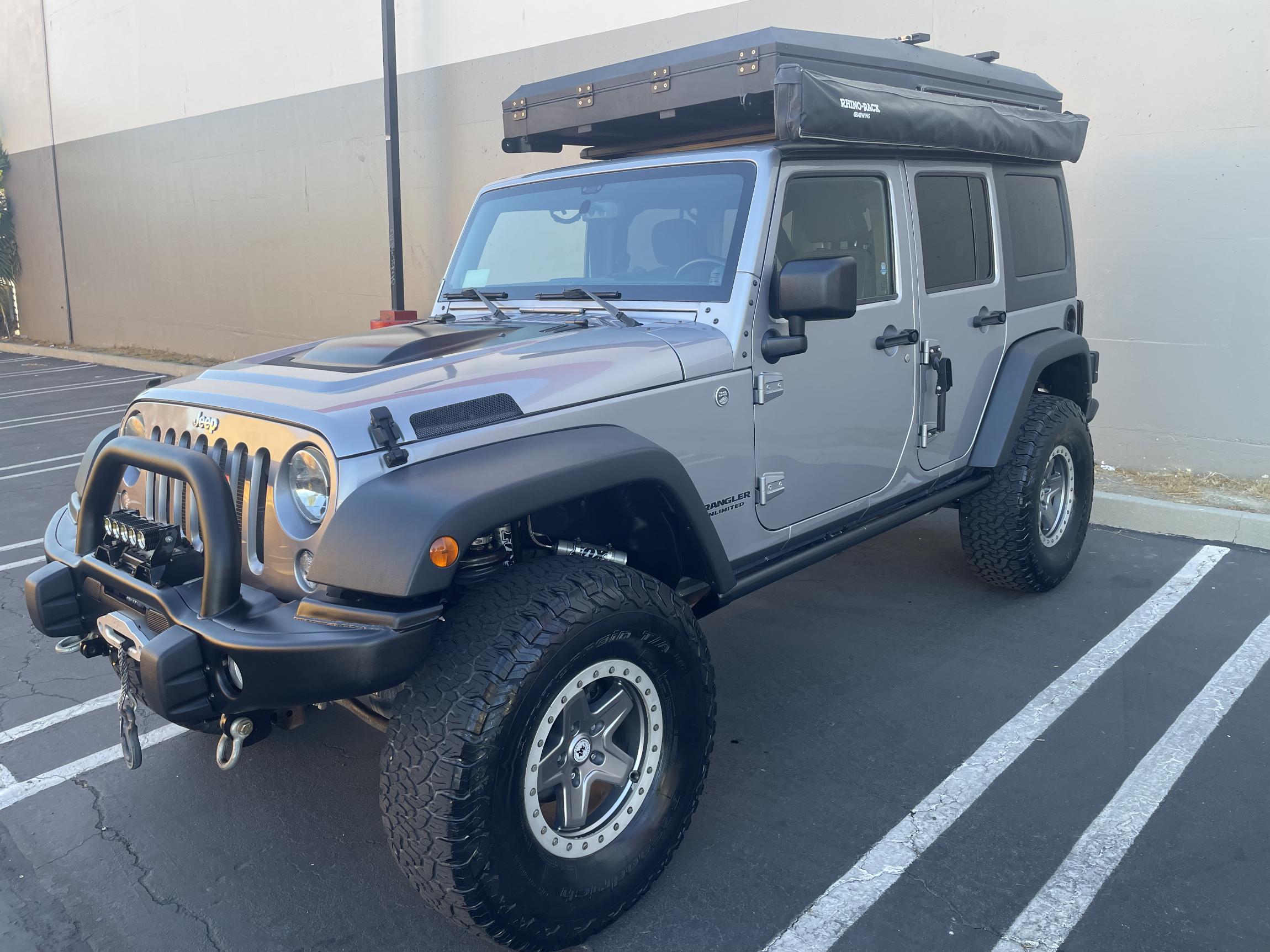 Supercharged 2014 Jeep Wrangler Unlimited Rubicon 4×4 - 2