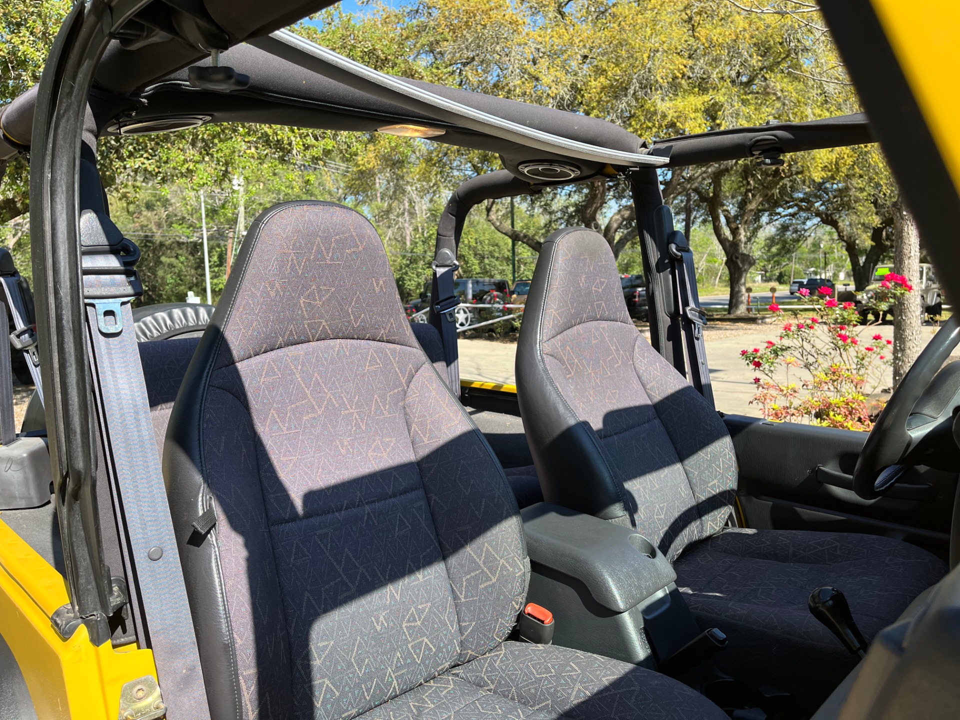 Solar Yellow 2002 Jeep Wrangler Sport