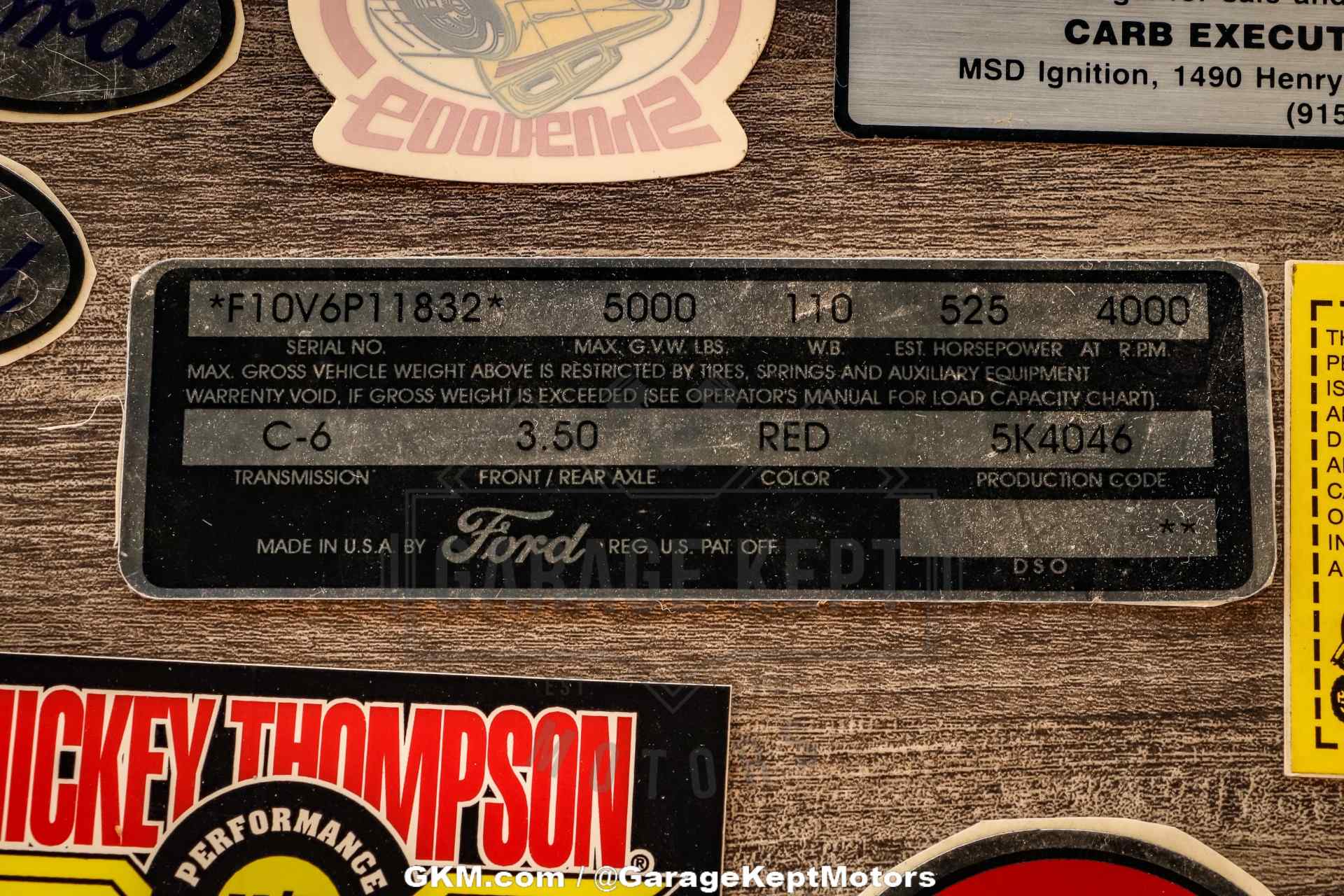 Supercharged 1956 Ford F-100