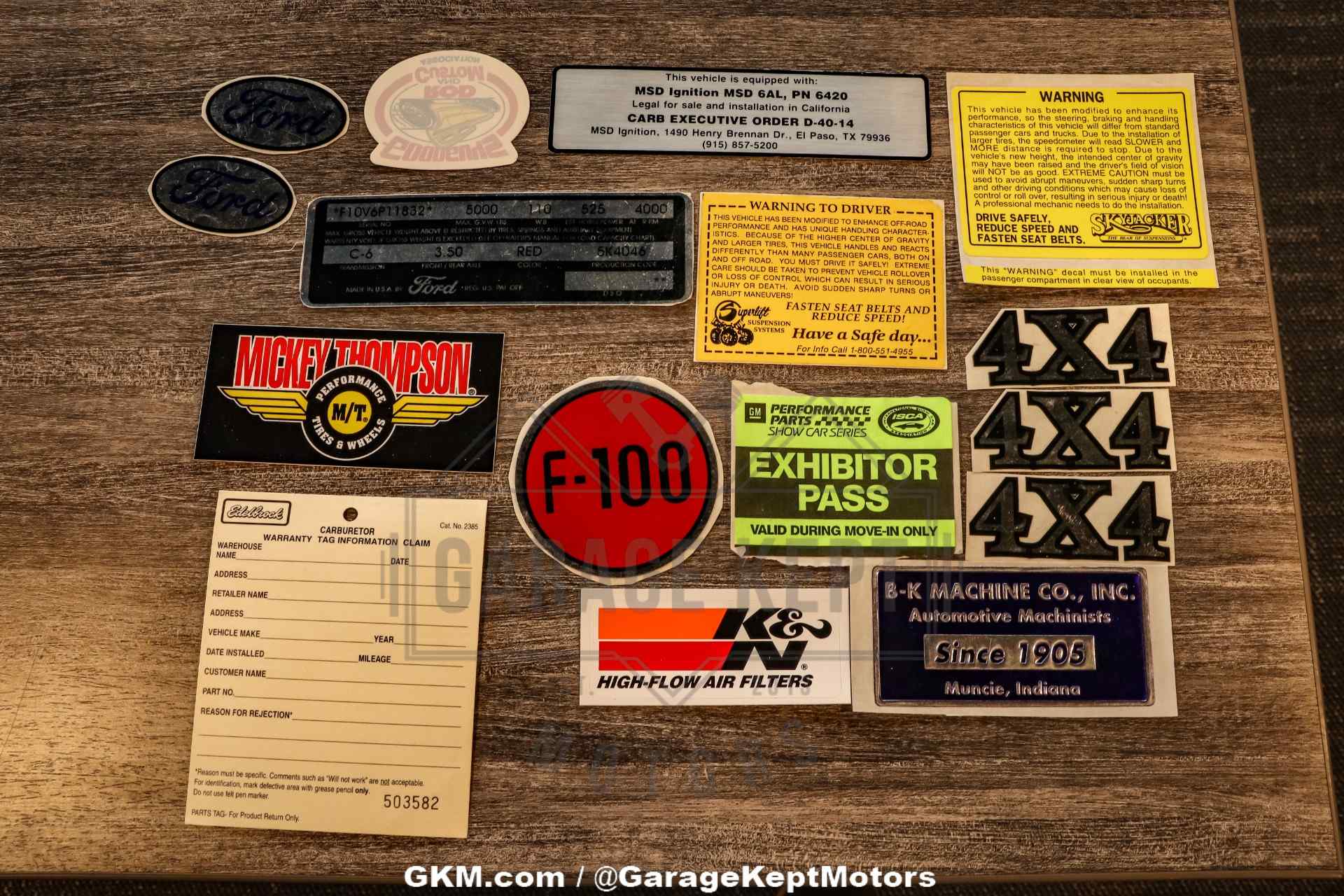 Supercharged 1956 Ford F-100