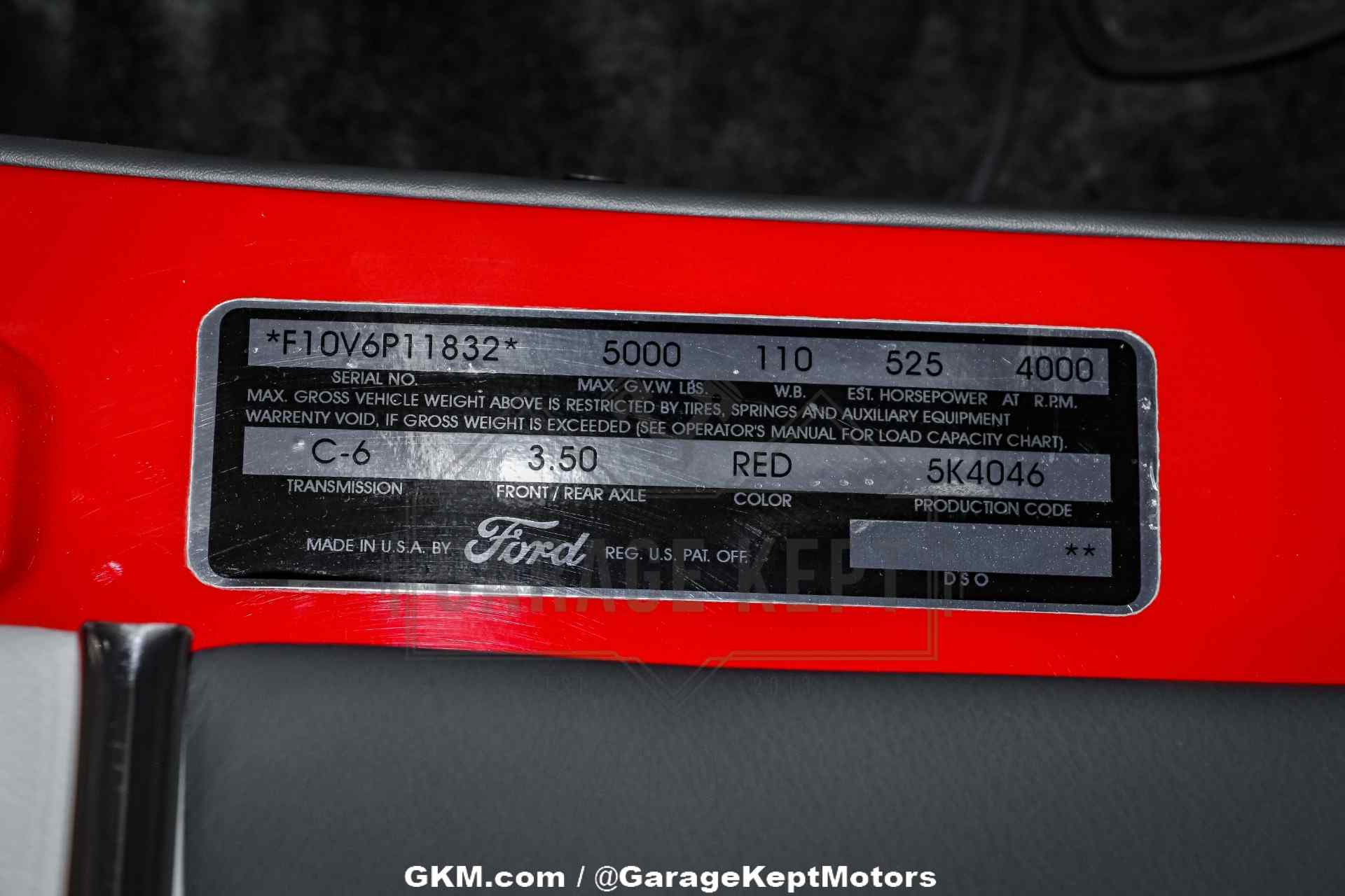 Supercharged 1956 Ford F-100