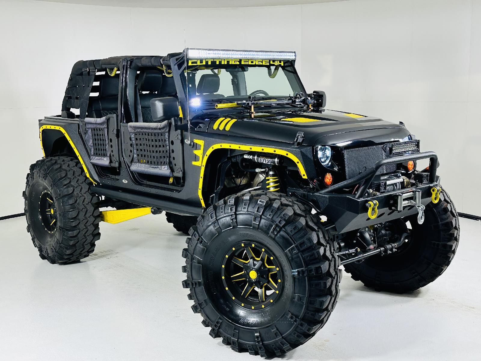 Heavily-Modified 2012 Jeep Wrangler Unlimited Sahara