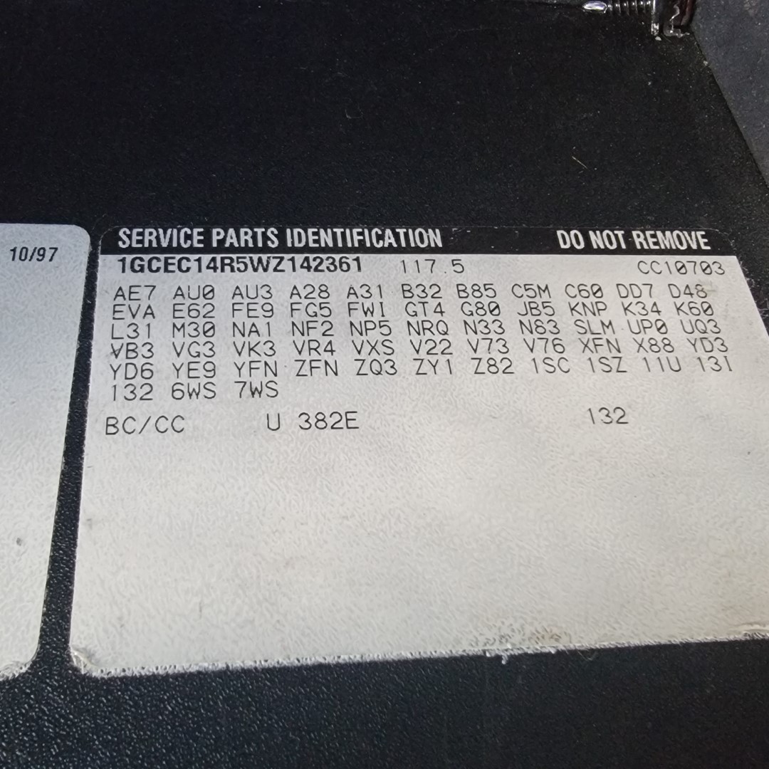 1998 Chevy Silverado C1500