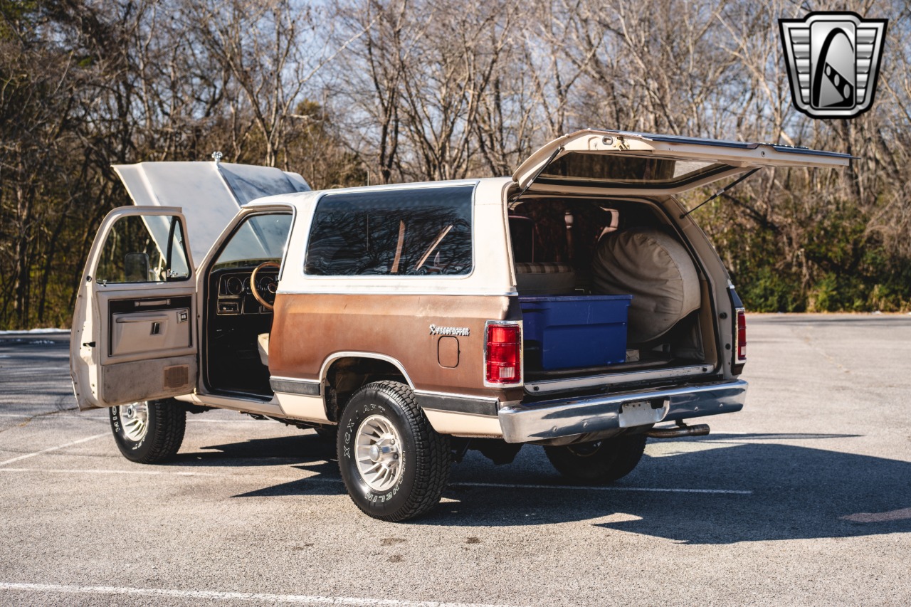 1983 Dodge Ramcharger SE Prospector