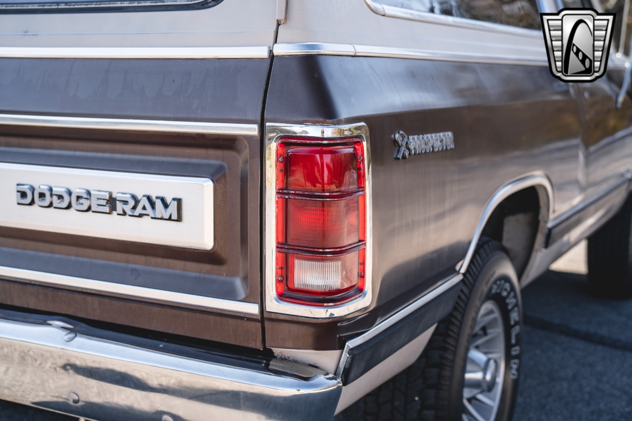 1983 Dodge Ramcharger SE Prospector