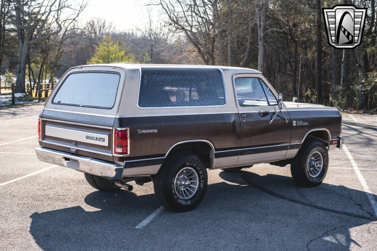 1983 Dodge Ramcharger SE Prospector