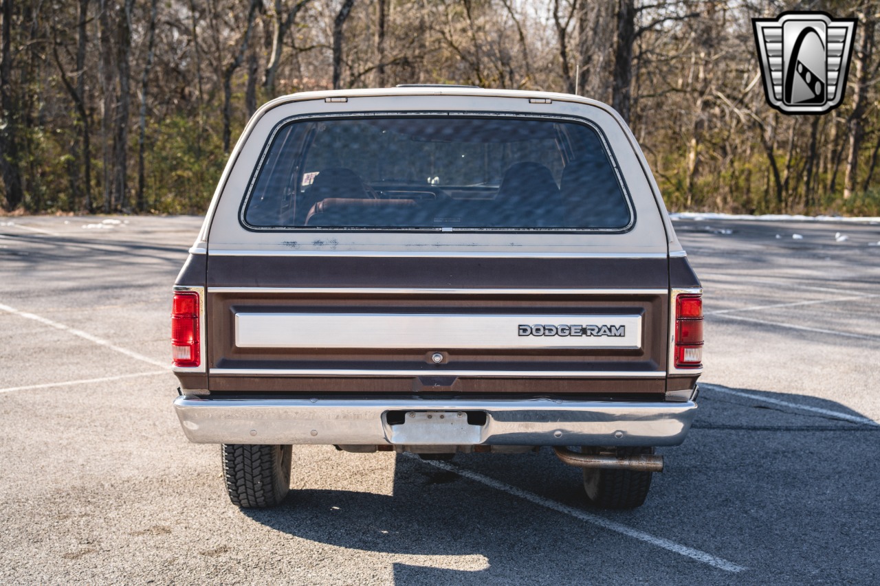 1983 Dodge Ramcharger SE Prospector