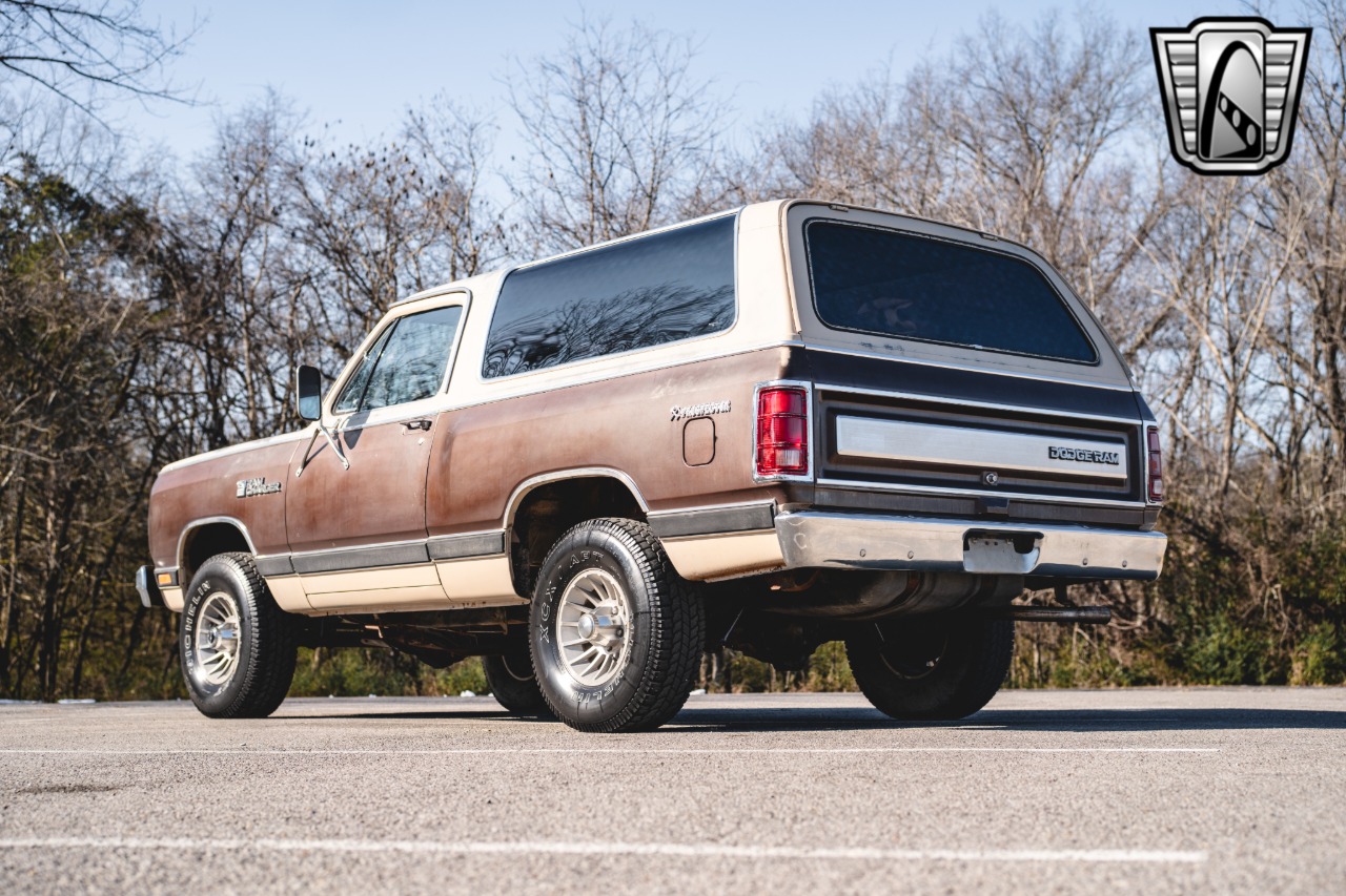 1983 Dodge Ramcharger SE Prospector