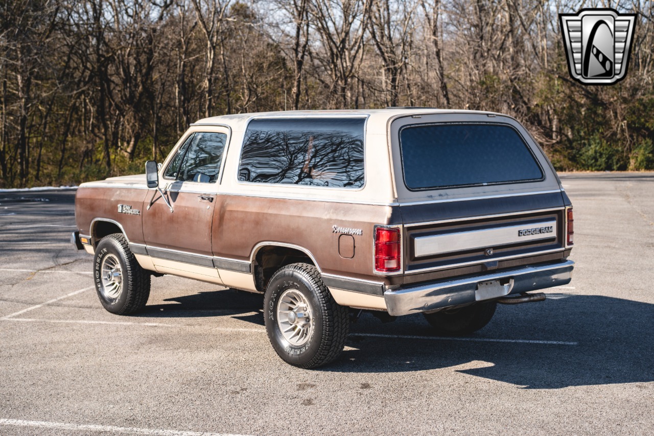 1983 Dodge Ramcharger SE Prospector