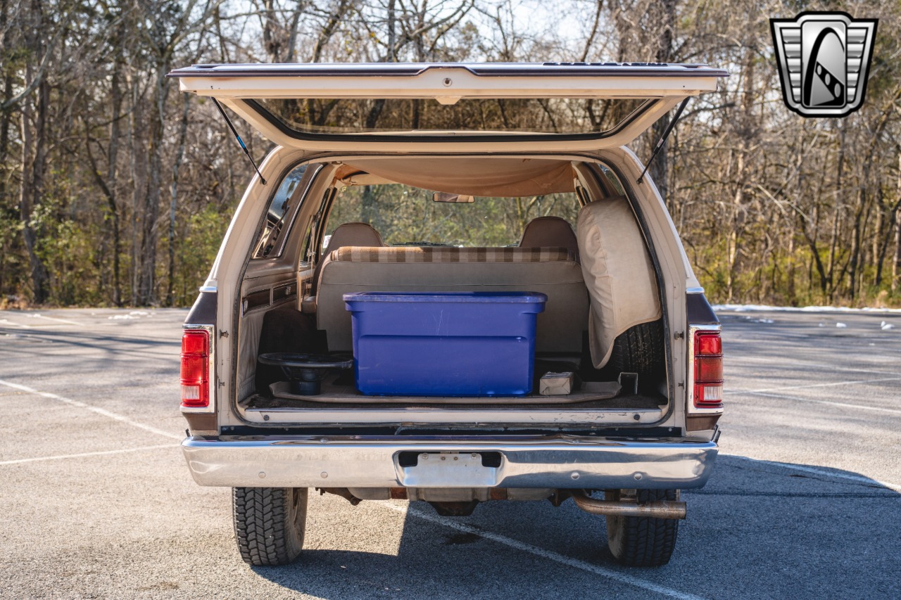 1983 Dodge Ramcharger SE Prospector
