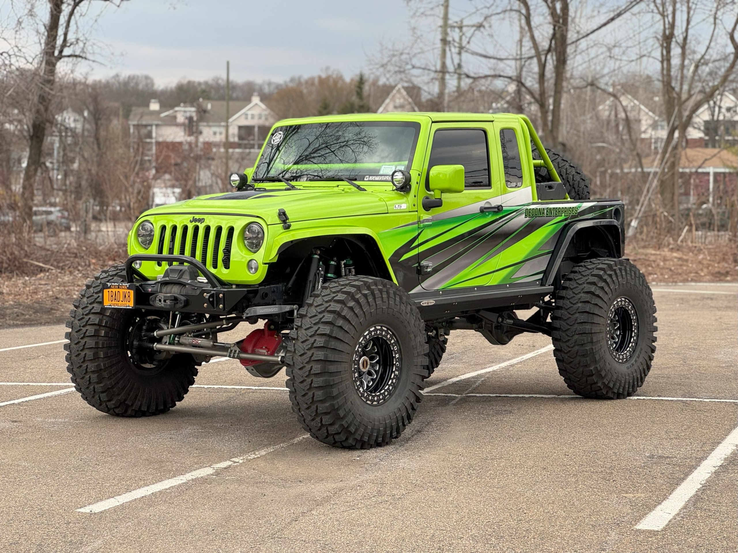 Heavily-Modified 2013 Jeep Wrangler JK8 Conversion 4×4 - 4
