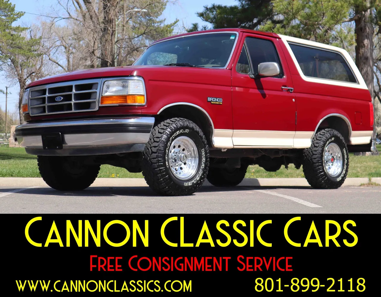 1992 Ford Bronco Eddie Bauer 4×4