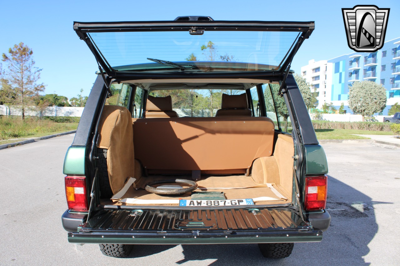 1986 Land Rover Range Rover Classic