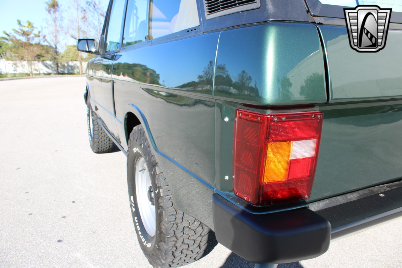 1986 Land Rover Range Rover Classic