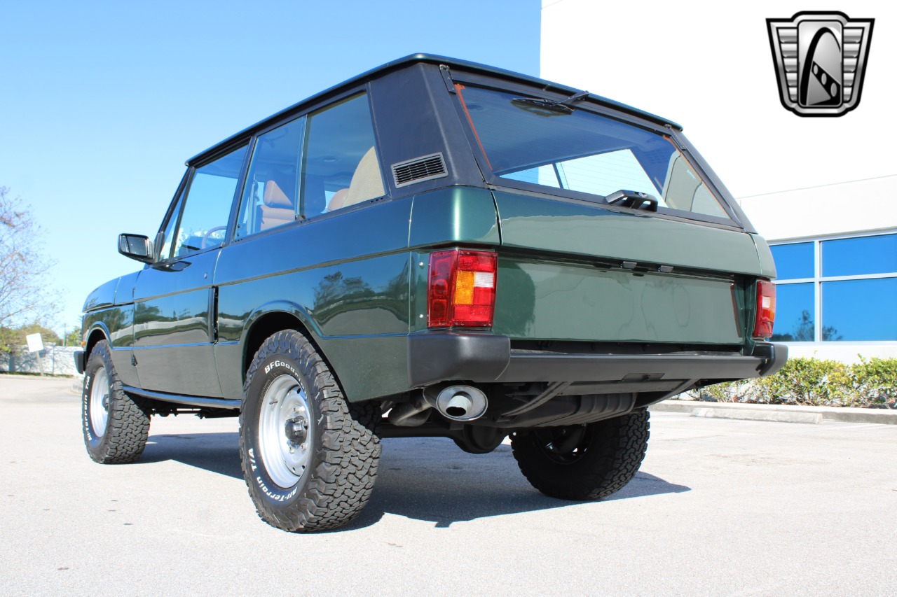1986 Land Rover Range Rover Classic