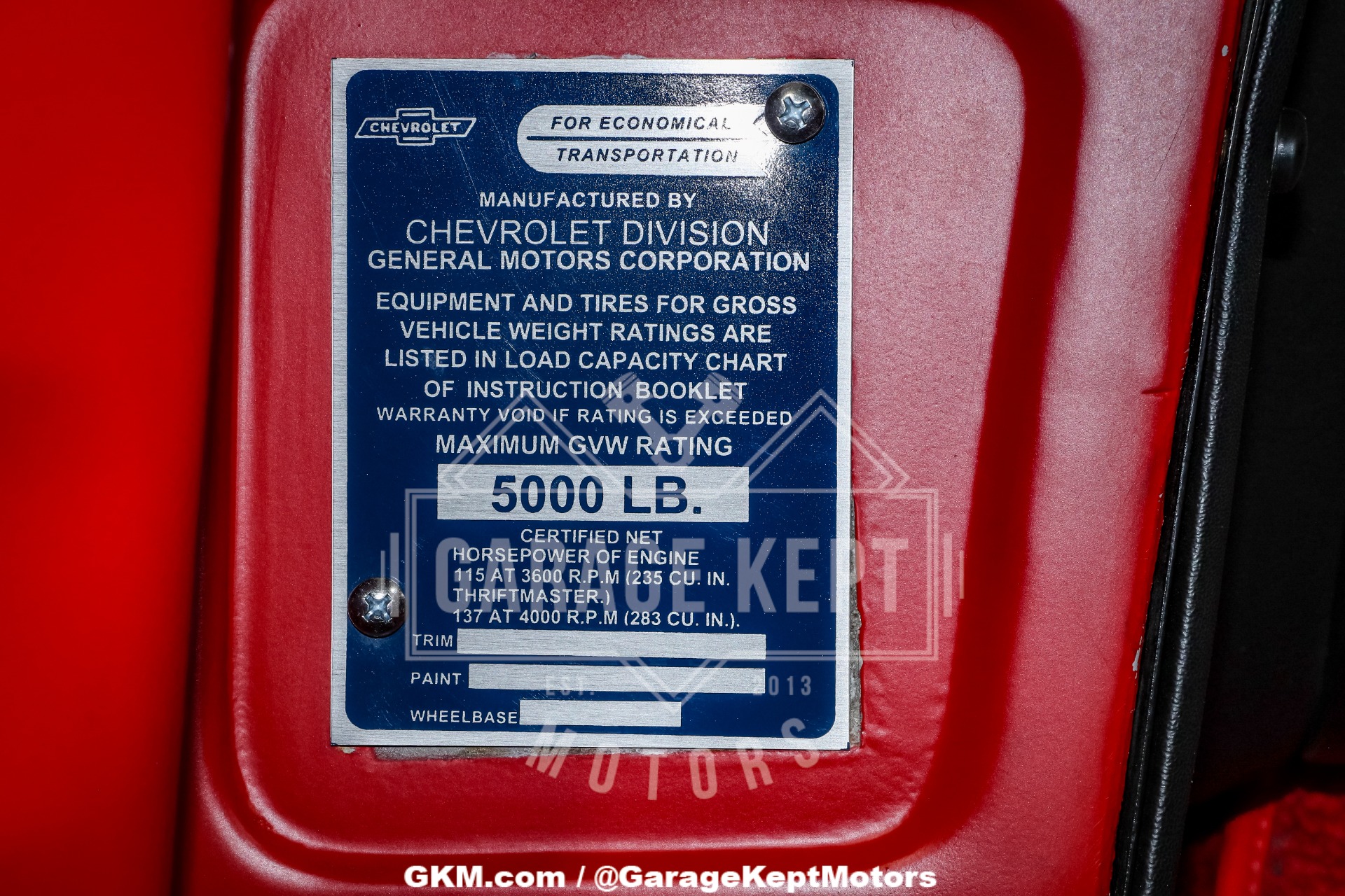 Supercharged 6.2L V8-Powered 1959 Chevrolet Apache