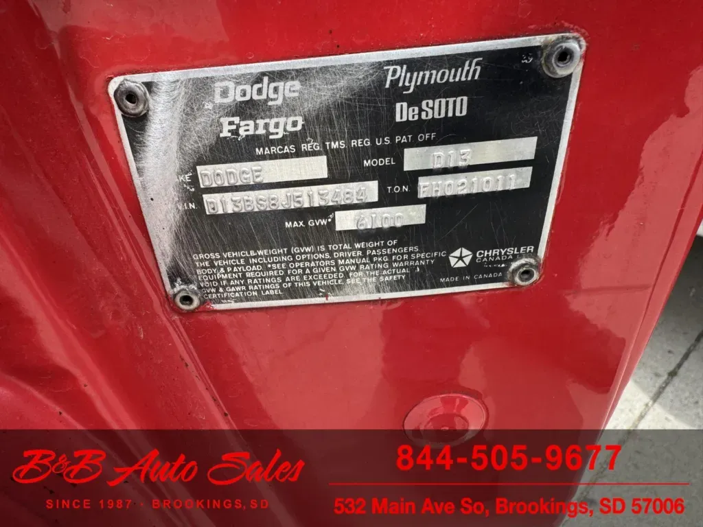 1978 Dodge Li'l Red Express