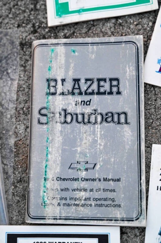 1986 Chevrolet Blazer Silverado