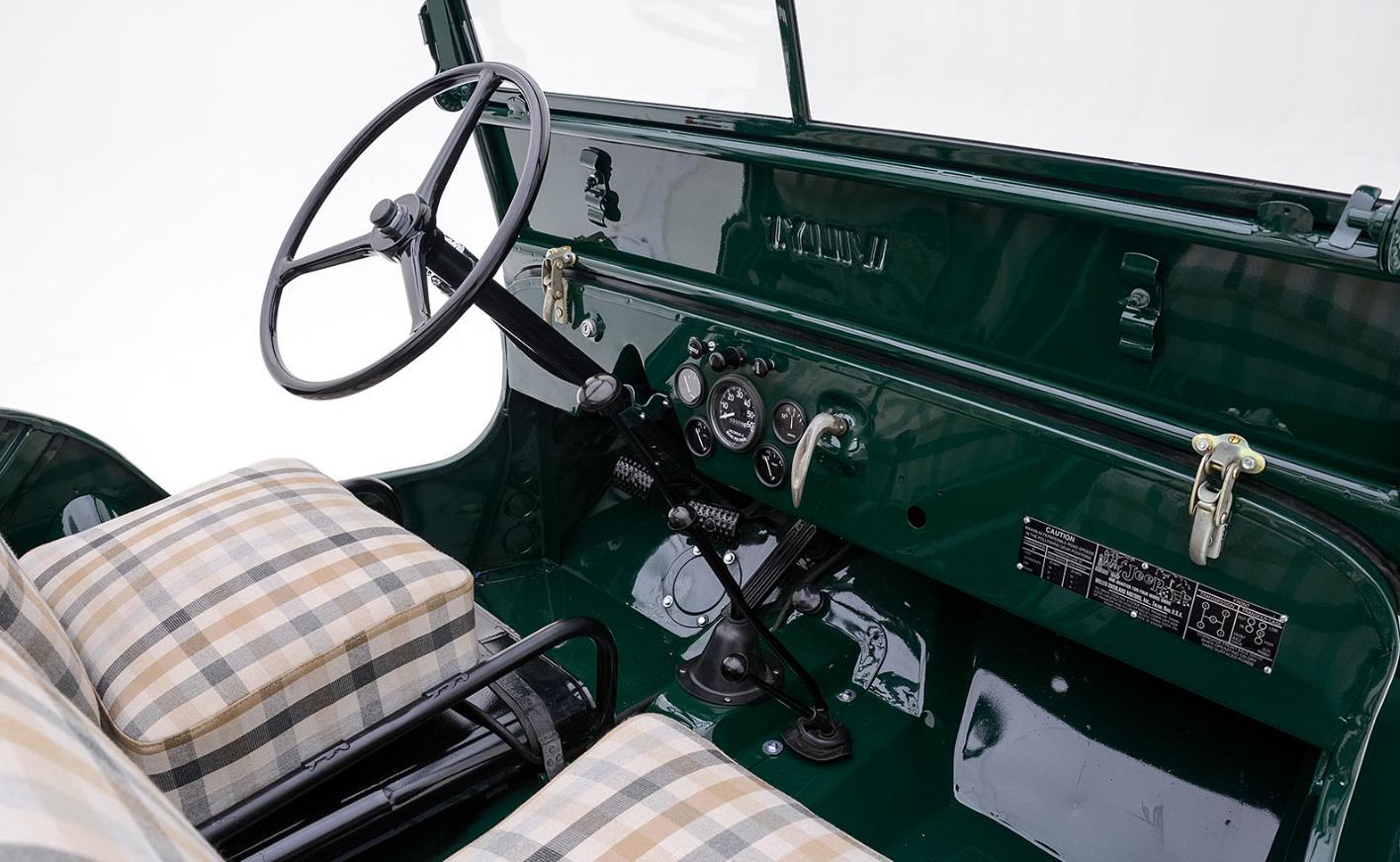 Sold: 1950 Willys CJ-3A