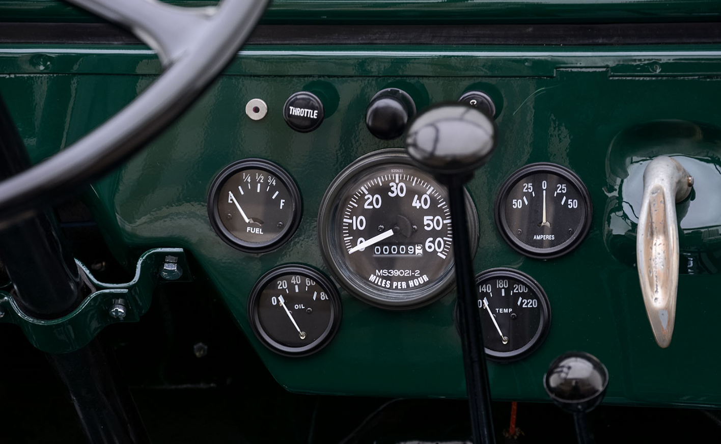 Sold: 1950 Willys CJ-3A