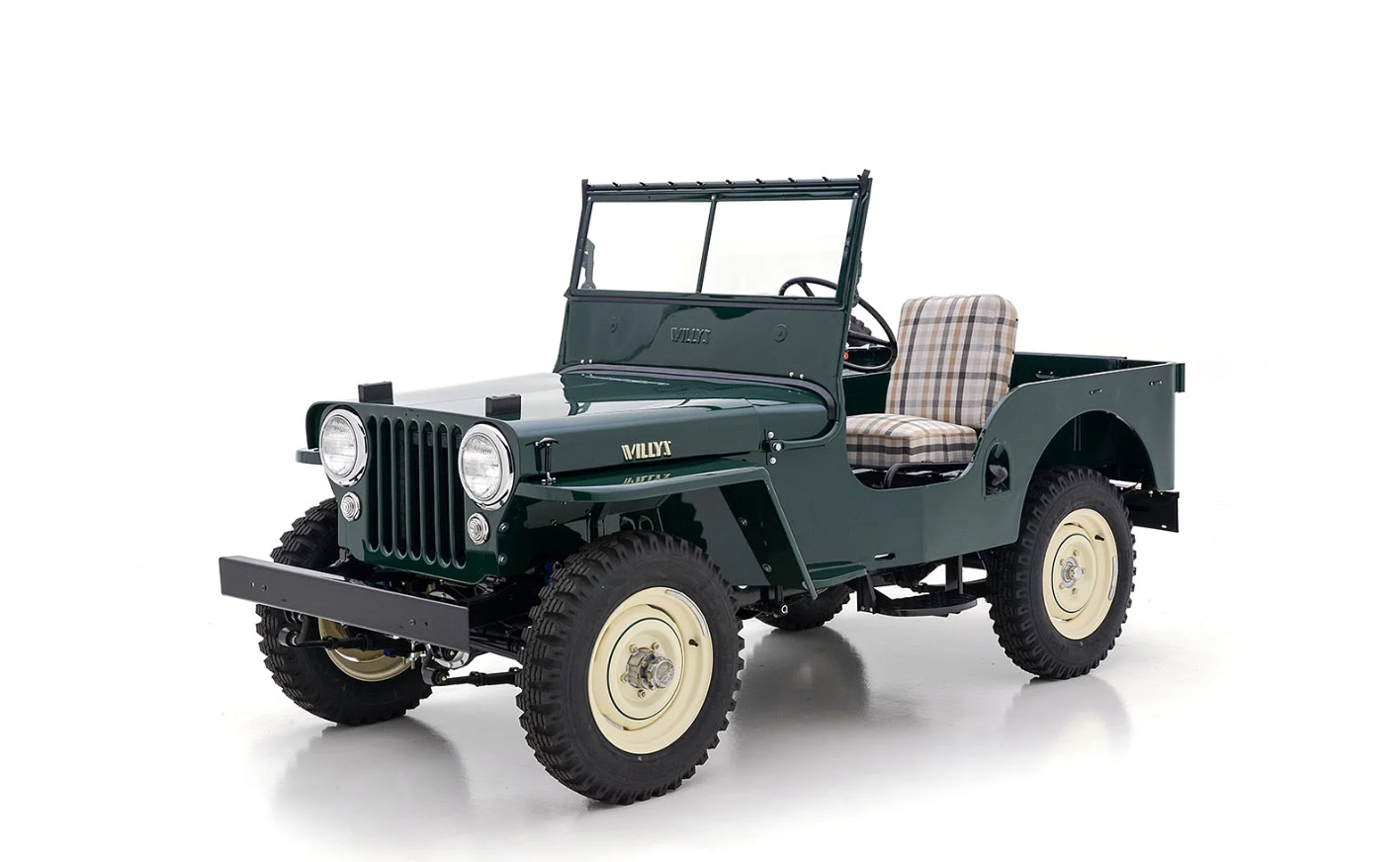 Sold: 1950 Willys CJ-3A - 2