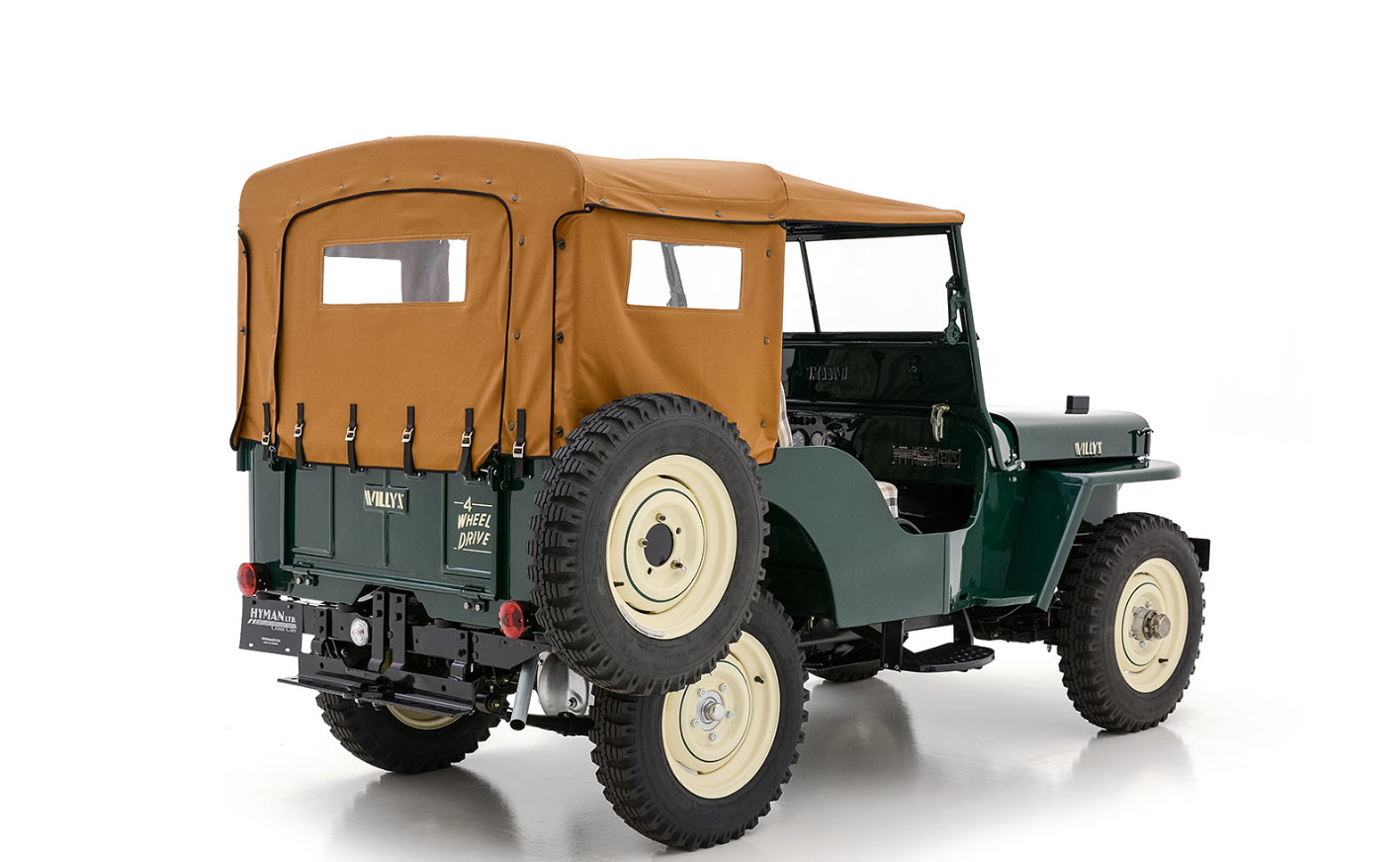 Sold: 1950 Willys CJ-3A