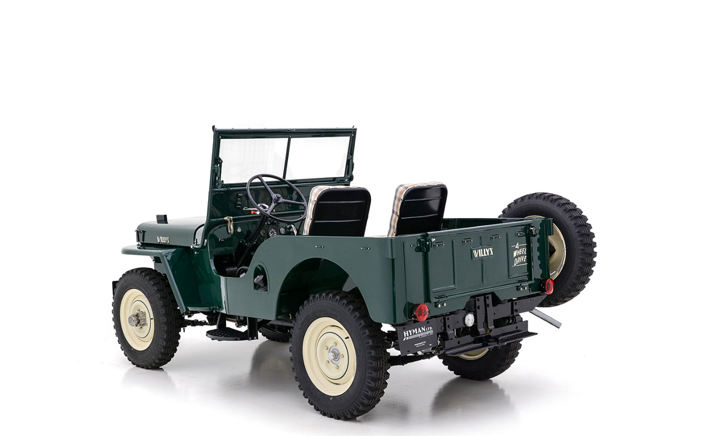 Sold: 1950 Willys CJ-3A