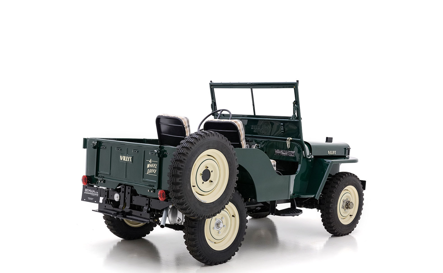 Sold: 1950 Willys CJ-3A - 4