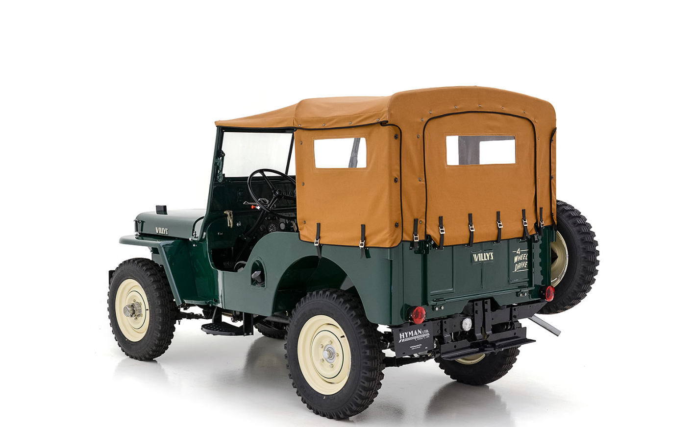 Sold: 1950 Willys CJ-3A - 5