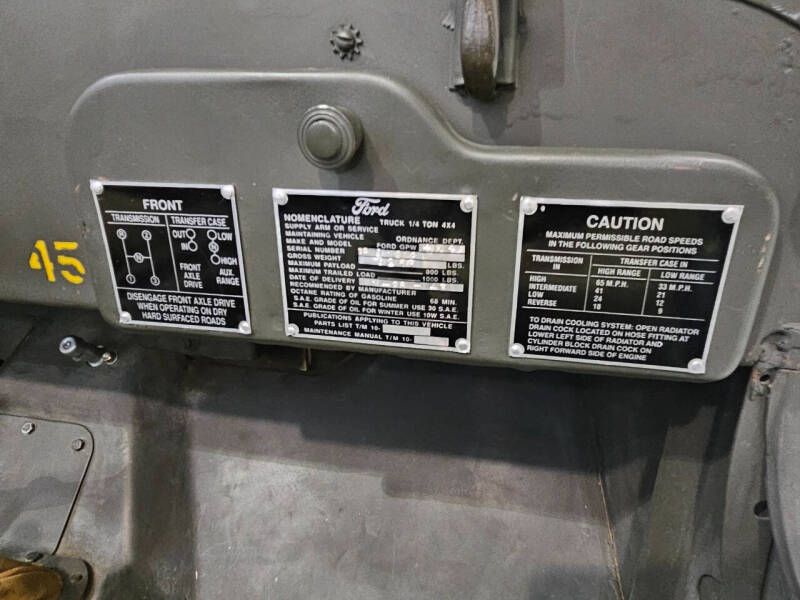1943 Ford GPW Military Jeep