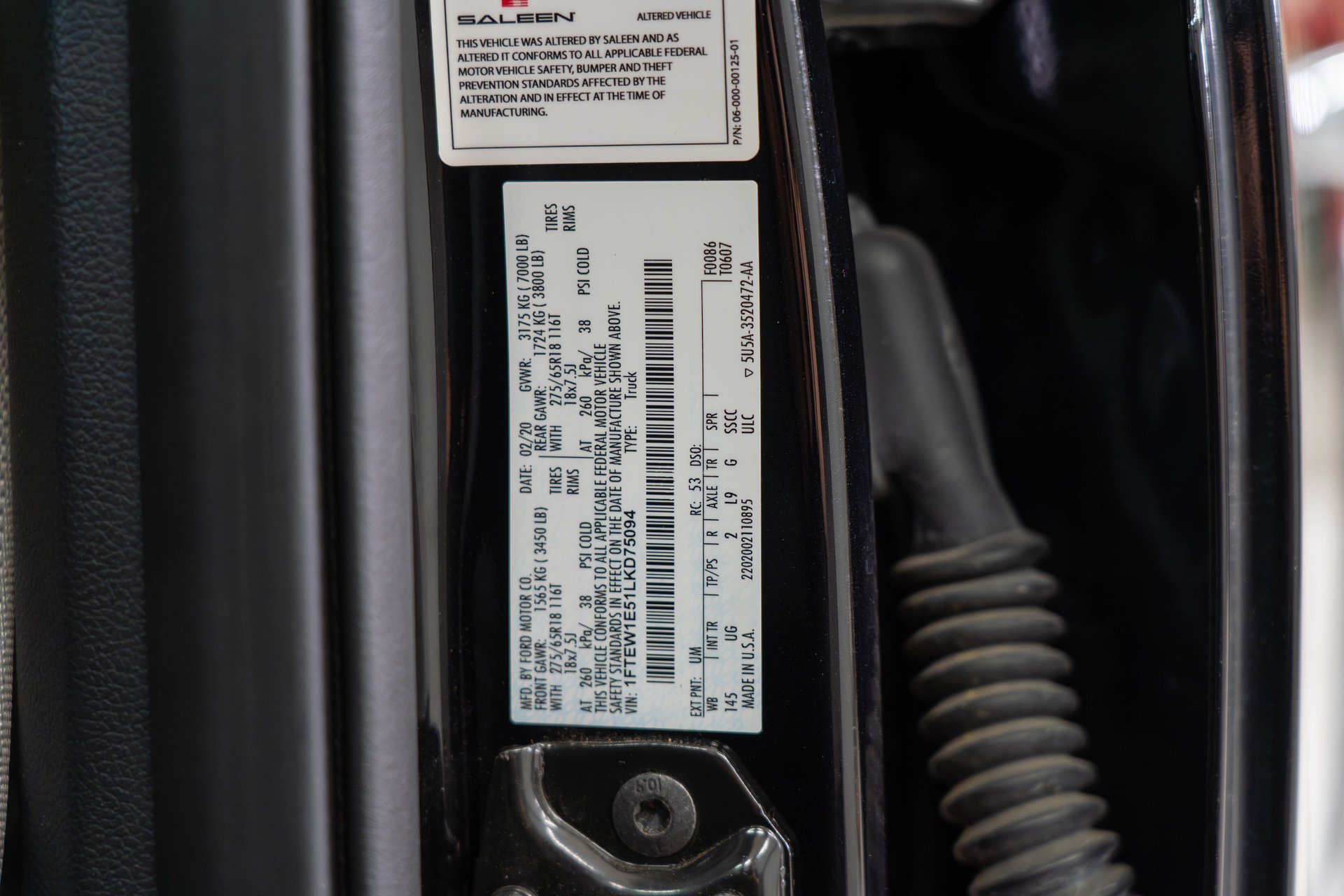 Supercharged 2020 Ford Saleen Sportruck XR Yellow Label - 2