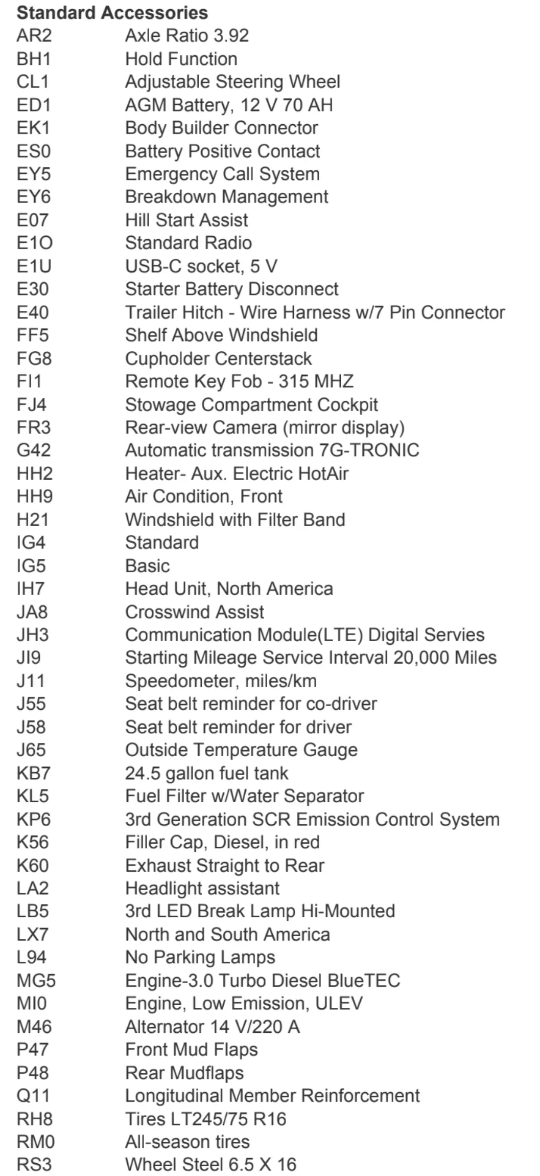 2020 Mercedes-Benz Sprinter 2500 144 in Sportsmobile 4×4