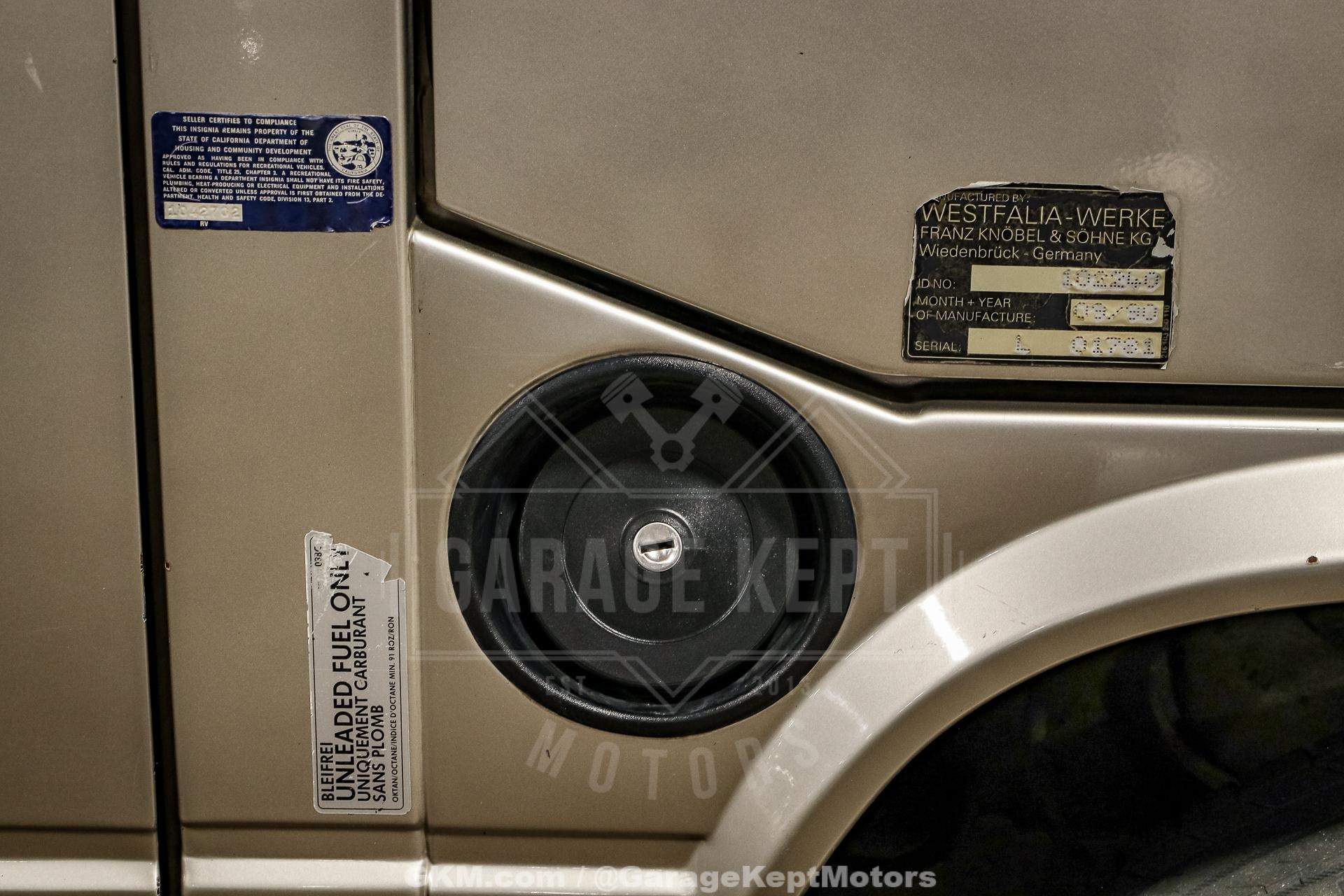 1990 Volkswagen Vanagon Westfalia