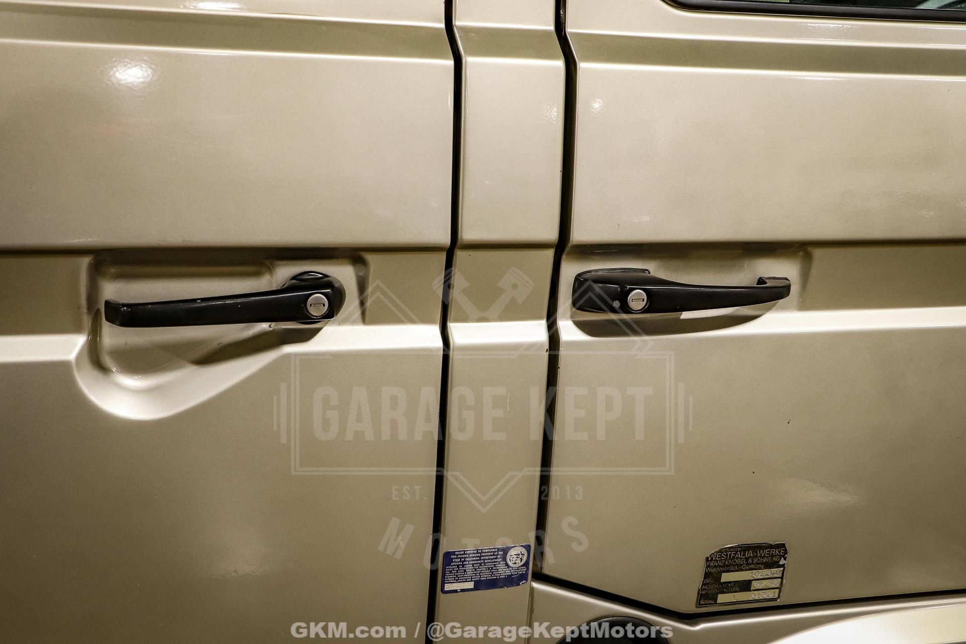 1990 Volkswagen Vanagon Westfalia