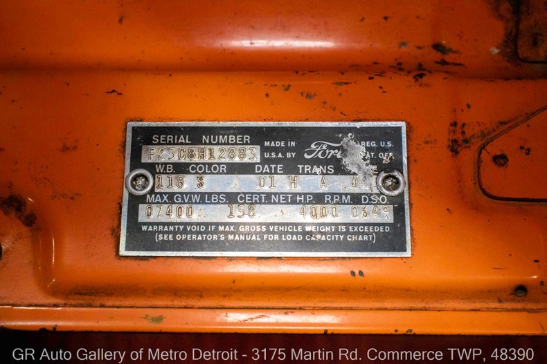 1958 Ford F-250 Hunting Rig