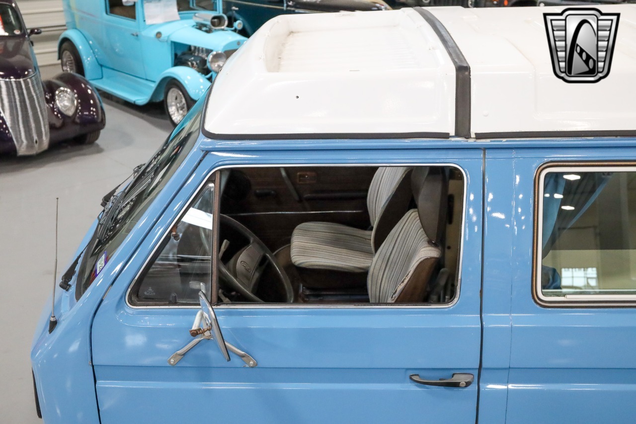 1982 Volkswagen Vanagon Westfalia